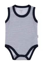 Bebek Çıtçıtlı Badi 0-24 Ay Lacivert - Paket