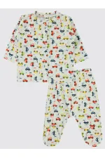 Baby Pajama Set 0-24 Months Ecru - Package
