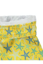 Erkek Çocuk Deniz Şort 2-5 Yaş Sarı - Paket