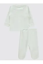 Bebek Pijama Takımı 0-24 Ay Ekru - Paket