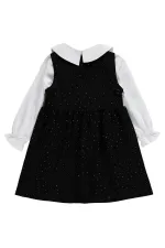 Ensemble combinaison et robe pour fille, 2-5 ans, noir - Emballage