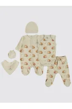 Bebek Zıbın Takımları 0-24 Ay Bej - Paket