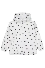 Kız Çocuk Yağmurluk 10-13 Yaş Ekru - Paket