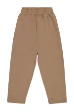 Pantalon garçon 6-9 ans marron - Emballage