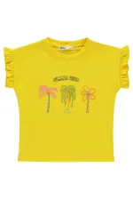 Kız Çocuk Takım 2-5 Yaş Sarı-Siyah - Paket