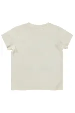 Erkek Çocuk Tişört 2-5 Yaş Ekru - Paket