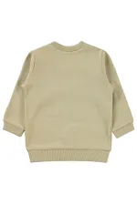 Bebek Sweatshirt 0-24 Ay Sütlükahve - Paket