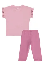 Ensemble d'équipe pour filles de 2 à 5 ans, rose - Emballage