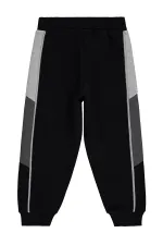 Pantalon de survêtement garçon, 6-9 ans, noir - Lot