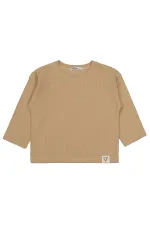 Sweat-shirt garçon beige 2-5 ans - Emballage