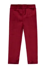 Leggings bordeaux pour fille de 2 à 5 ans - Emballage