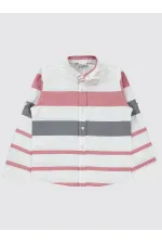 Chemise garçon rouge 6-9 ans - Emballage