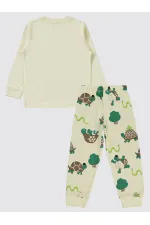 Ensemble pyjama garçon 2-5 ans couleur pierre - Emballage
