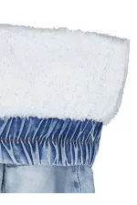 Kız Çocuk Pantolon Kot 2-5 Yaş Açık Mavi - Paket