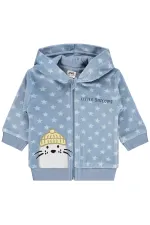 Gilet bébé bleu glacier 0-24 mois - Lot