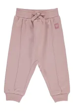 Pantalon de survêtement bébé 0-24 mois Rose poudré doux - Lot