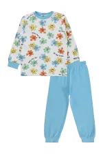 Erkek Çocuk Pijama Takımı 2-5 Yaş Turkuaz - Paket