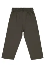 Erkek Çocuk Eşofman Altı 2-5 Yaş Koyu Haki - Paket