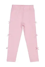 Collants pour filles de 6 à 9 ans, couleur poudre - Emballage