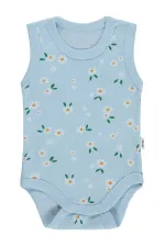 Bebek Çıtçıtlı Badi 0-24 Ay Mavi - Paket