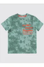 Erkek Çocuk Tişört 6-9 Yaş Açık Çağla Yeşili - Paket