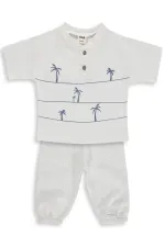 Ensemble bébé 0-24 mois, blanc cassé - Emballage