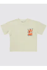 Boys T-Shirt 6-9 Years Ivory - Pack