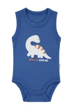 Bebek Çıtçıtlı Badi 0-24 Ay Lacivert - Paket