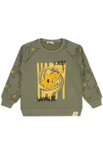 Boys Sweatshirt 6-9 Years Khaki - Package