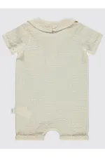 Grenouillères bébé 0-24 mois beiges - Emballage