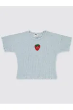 Bebek Tişört 0-24 Ay Mavi - Paket