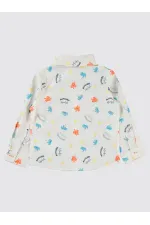 Erkek Çocuk Gömlek 2-5 Yaş Mavi - Paket