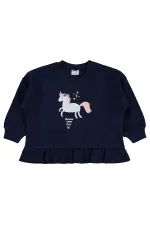 Bebek Sweatshirt 0-24 Ay Lacivert - Paket