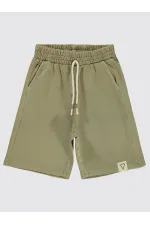 Erkek Çocuk Kapri 6-9 Yaş Taş Rengi - Paket