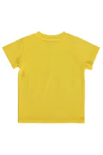 Bebek Tişört Km 0-24 Ay Pastel Sarı - Paket