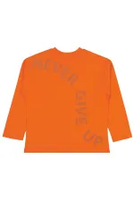 Boys Sweatshirt 6-9 Years Orange - Package