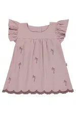 Combinaison et robe bébé 0-24 mois rose poudré - Emballage