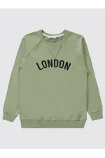 Ensemble de survêtement garçon 6-9 ans kaki - Emballage