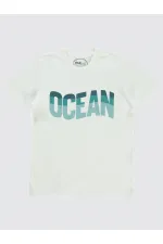 Boys T-Shirt 10-13 Years Old Ecru - Package