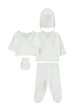 Ensemble de body bébé 0-24 mois, écru - Emballage