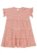 Girl's Vest and Dress 10-13 Years Old Coral - Package