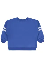 Erkek Çocuk Sweatshirt 2-5 Yaş Saks - Paket