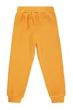 Boy's Tracksuit Bottoms 2-5 Years Mustard - Pack
