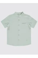 Chemise garçon 6-9 ans Gris clair - Emballage
