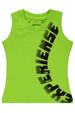 Costume garçon vert citron 2-5 ans - Emballage