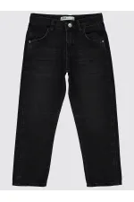 Erkek Çocuk Pantolon 10-13 Yaş Siyah - Paket