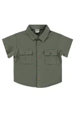 Baby Shirt 0-24 Months Khaki - Package