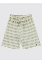 Erkek Çocuk Şort 2-5 Yaş Bej - Paket