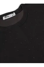 Girls' Tracksuit Set, Ages 6-9, Black - Pack