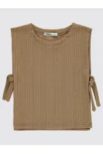 Ensemble beige pour filles de 6 à 9 ans - Emballage